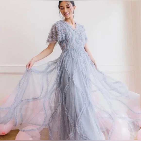 Ivy City Co Diana Dress in Lilac - Medium - NWT - Picture 2 of 9